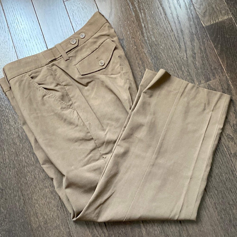 BCBG Maxazria Brown Ankle Dress Pants Size 8